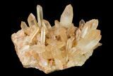 Tangerine Quartz Crystal Cluster - Madagascar #156939-1